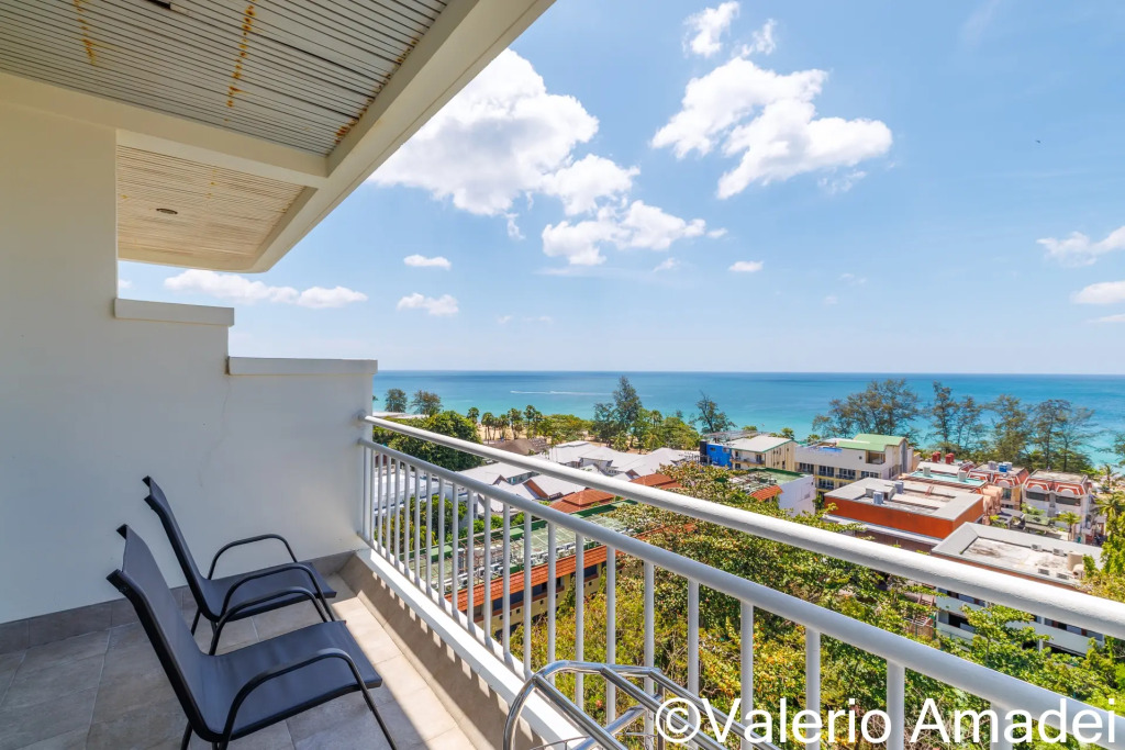 Апартаменты Standard с балконом и с красивым видом из окна в Апартаменты OMNIA  Phuket - Waterfront Karon