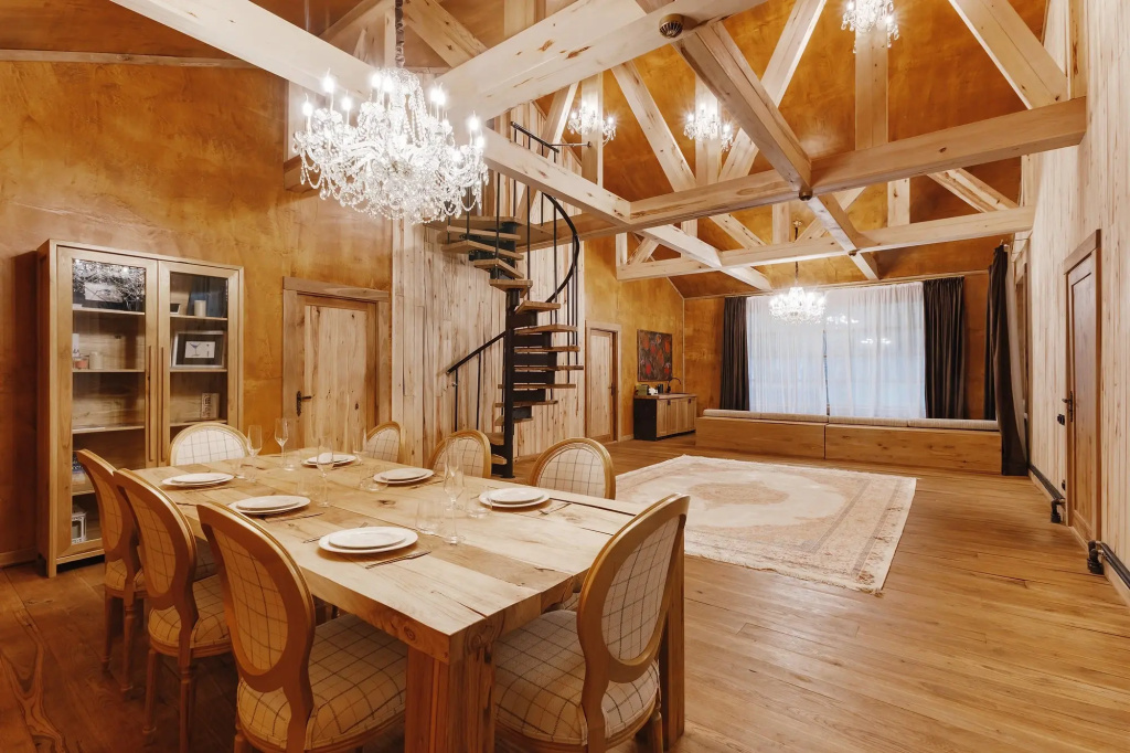 Executive "Kandinsky" with Russian Steam Room and Vat Cottage