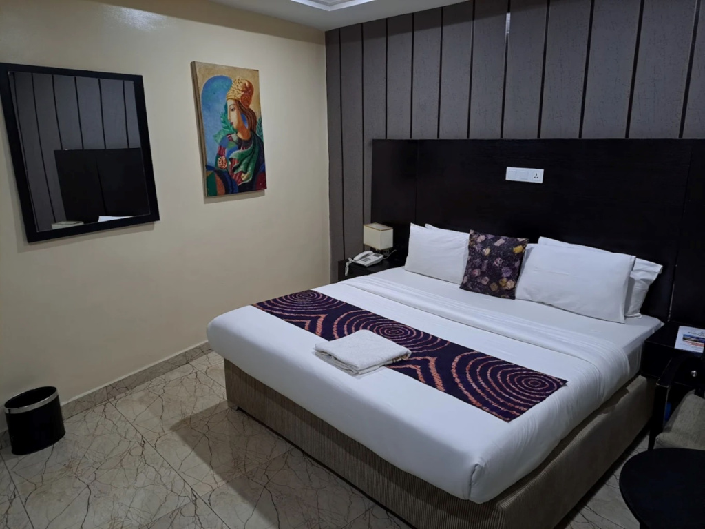 Deluxe room with balcony and with view