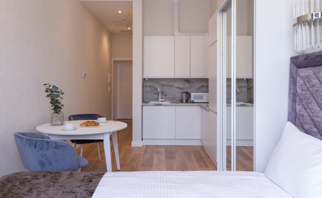 Emerald Аpart Hotel by Provence Room Type - Classic Double Apartment full double bed