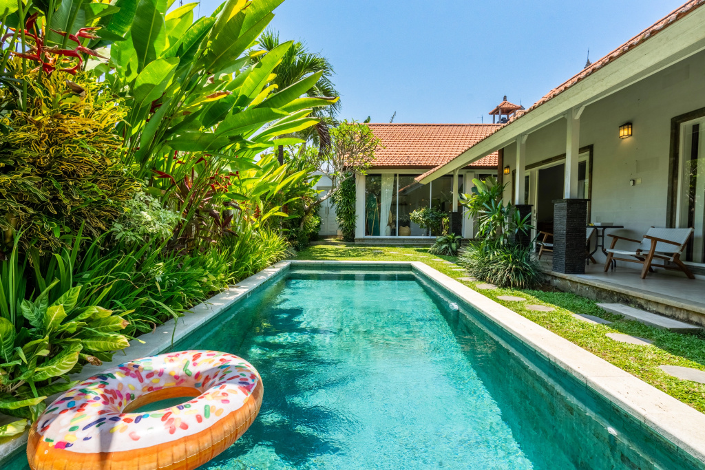 Вилла Jungle Amaranth Canggu – Exclusive 3BR Retreat with Pool, Modern Amenities and Top Location — фото