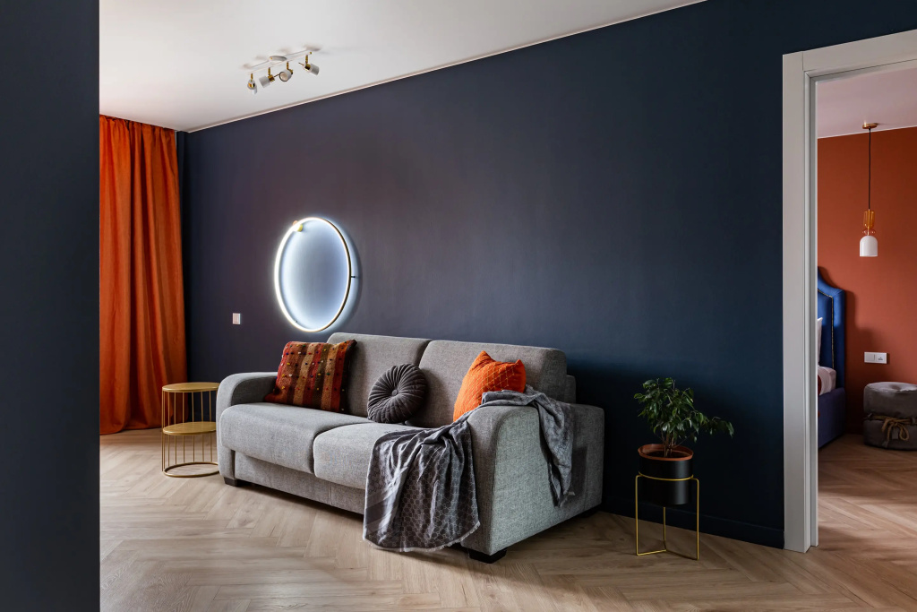 Отель Квартира Piter Apartments двухкомнатные с кондиционером рядом с Лахтой в Санкт-Петербурге