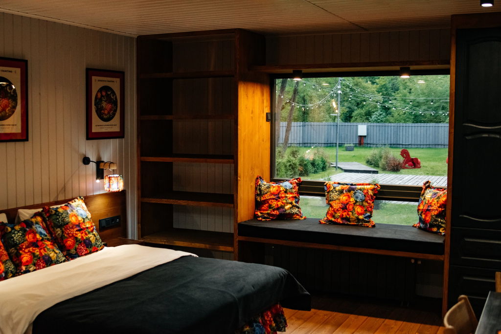 Zhostovo Double Studio with Terrace (full double bed)