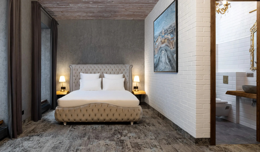 Busel Hotel Room Type - Double Junior Suite full double bed