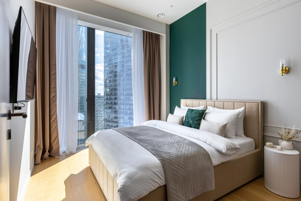 Квартира GM Apartments Суперсовременная Видовая Квартира в Neva Towers — фото