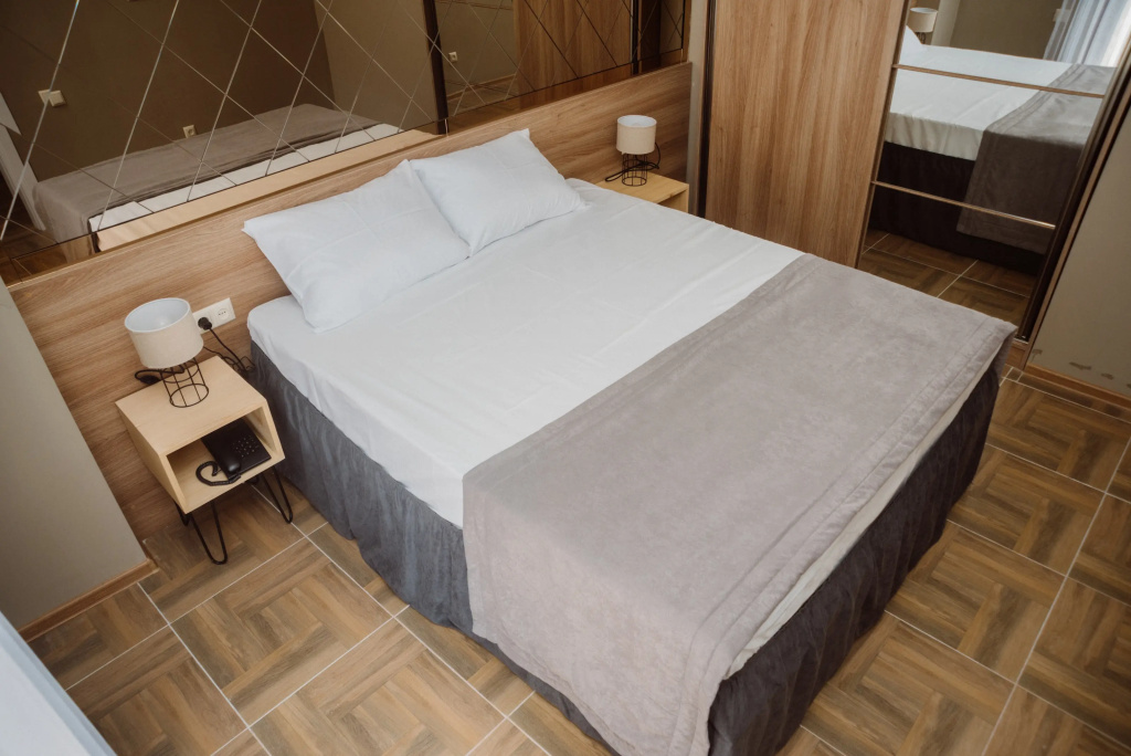 Studio with balcony and with view