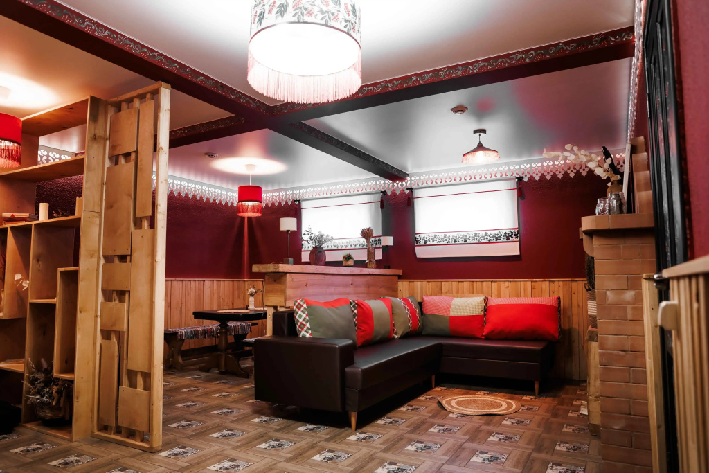 Hotel Rostovskiy Room Type - Double Family Cottage full double bed