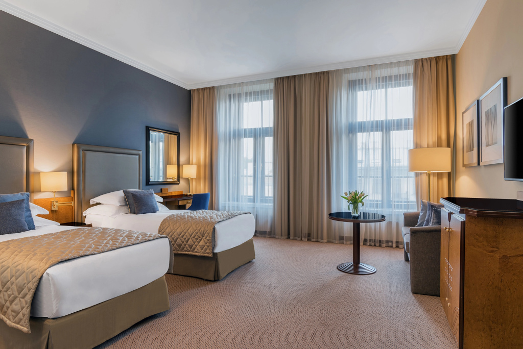 Corinthia Hotel Room Type - Grand Deluxe Double room twin beds