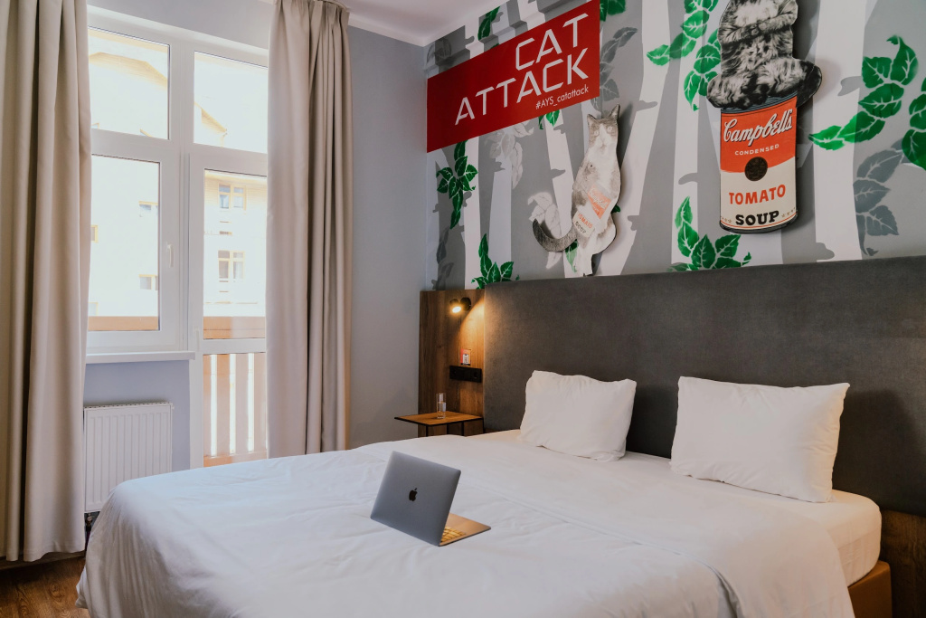 AYS Design Rosa Khutor Hotel Room Type - Double Room in block with balcony twin beds