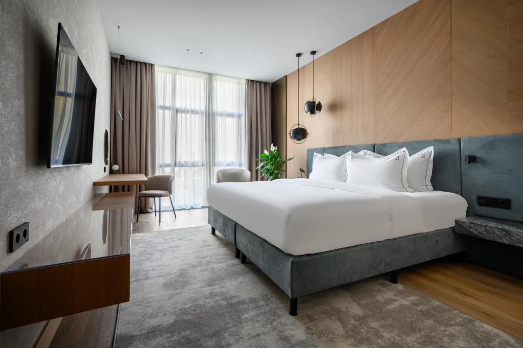 Butik-Otel Dovlatov Room Type - Superior Double room with courtyard view twin beds