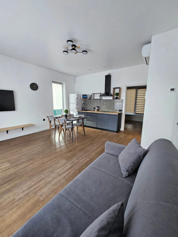 Двухместные апартаменты рядом с пляжем 2 отдельные кровати в Белая дача