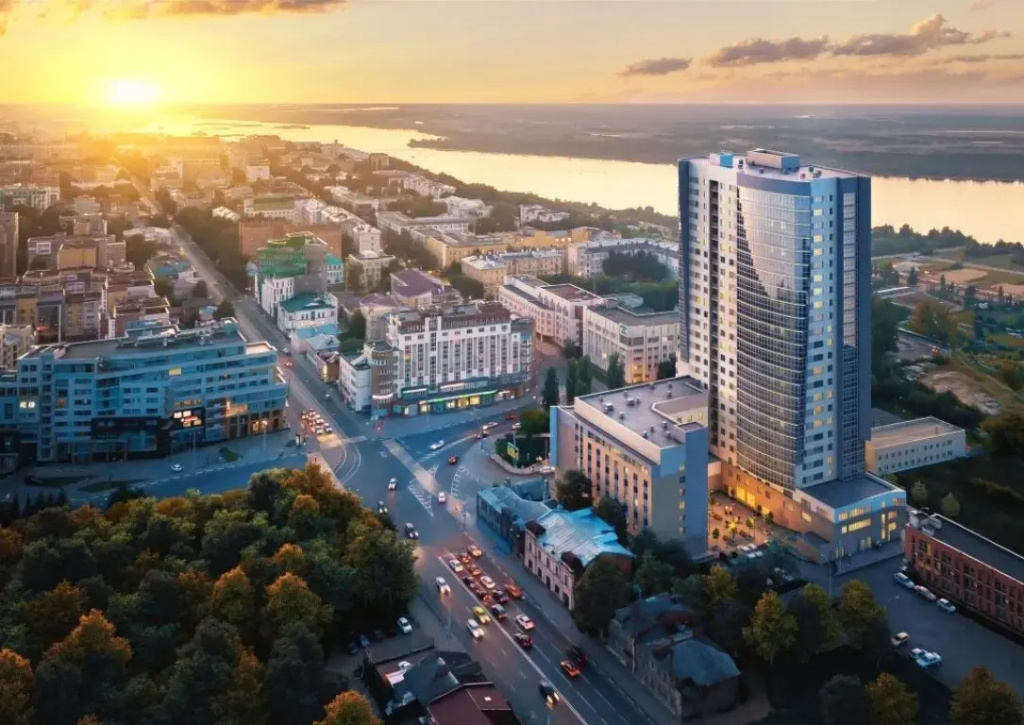 Квартира около Канатной дороги и колеса обозрения от Уют и Комфорт НН — фото