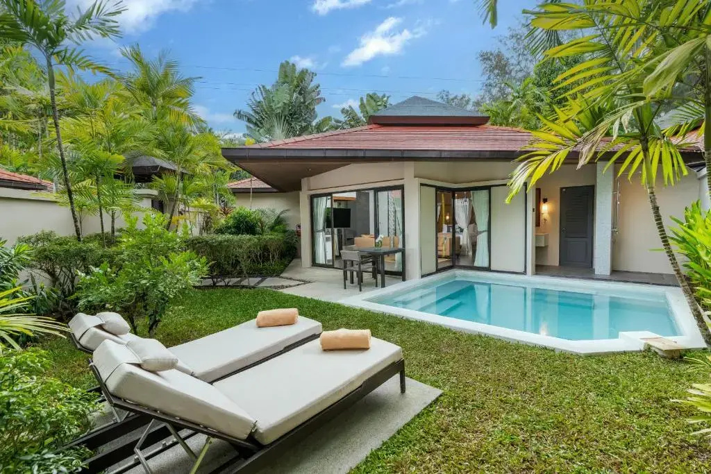 Garden Double Pool Villa (full double bed)