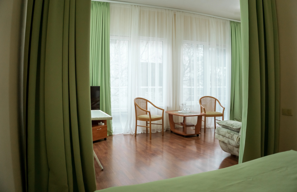 Northern Double Junior Suite with balcony and with city view (full double bed)