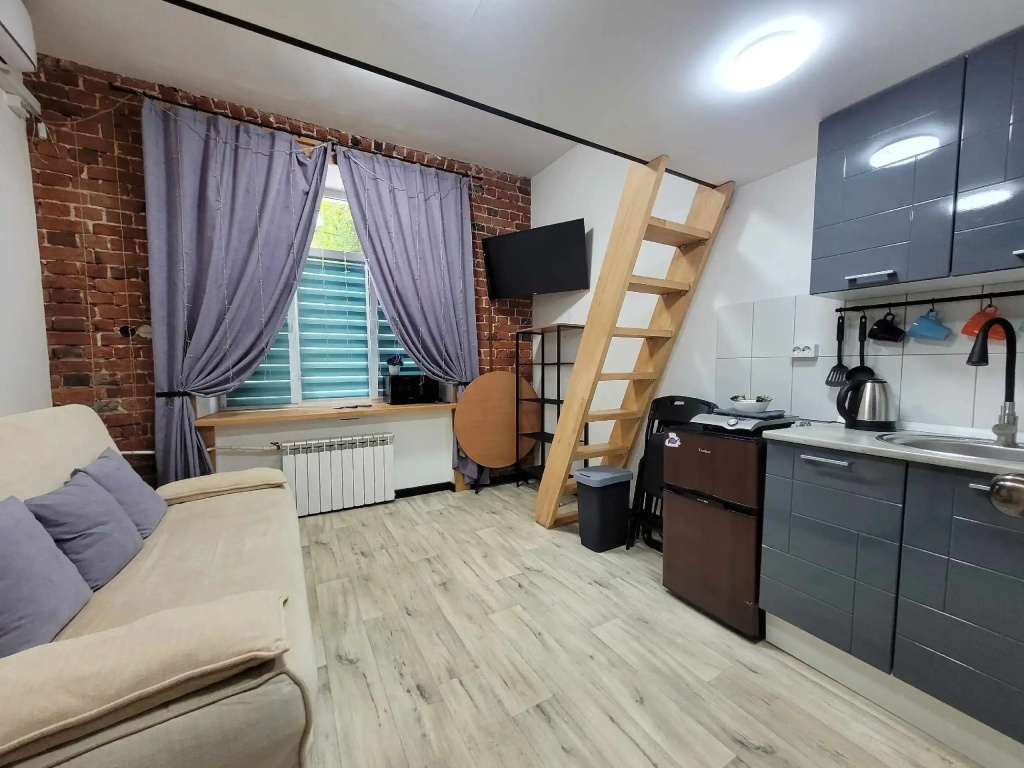 Квартира Лофт 6 Синяя — фото