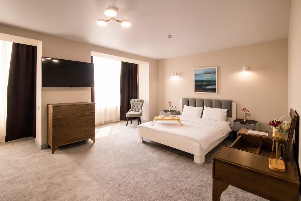 Standard Double Family room with city view (full double bed)