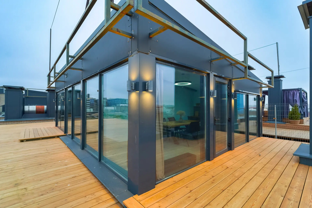 Апартаменты Superior с 3 комнатами с балконом в Апарт-отель Residence Graphite
