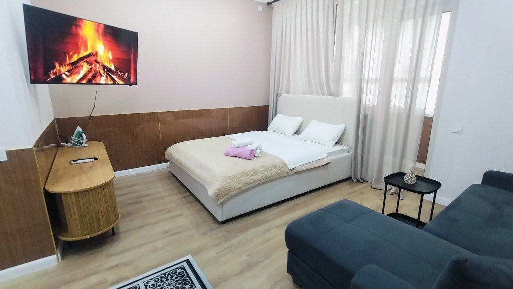 Uyutnaya Studiya v Zolotom Kvadrate Almaty Apartments