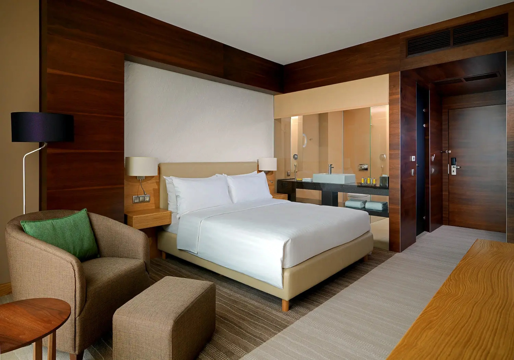 Voronezh Marriott Hotel Room Type - Deluxe Double room full double bed