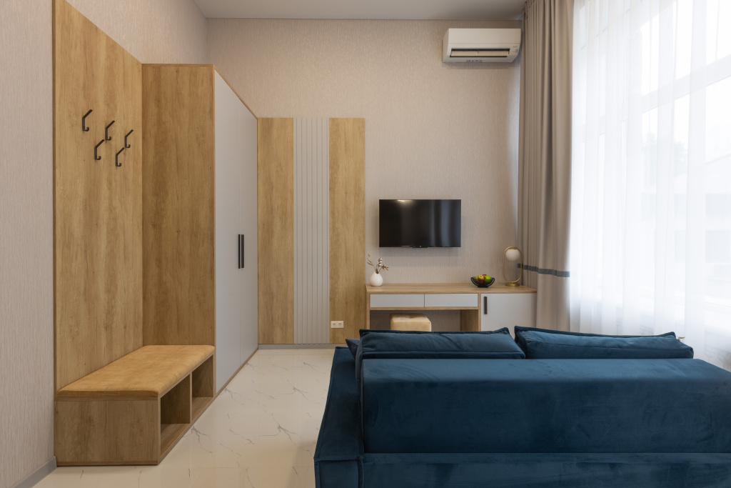 8Avenue Hotel by Provence Room Type - Family Double Duplex room with park view full double bed