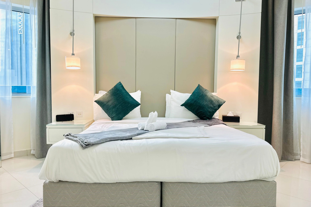 Апартаменты 1 Bedroomed Suit Full Burj Khalifa view! — фото