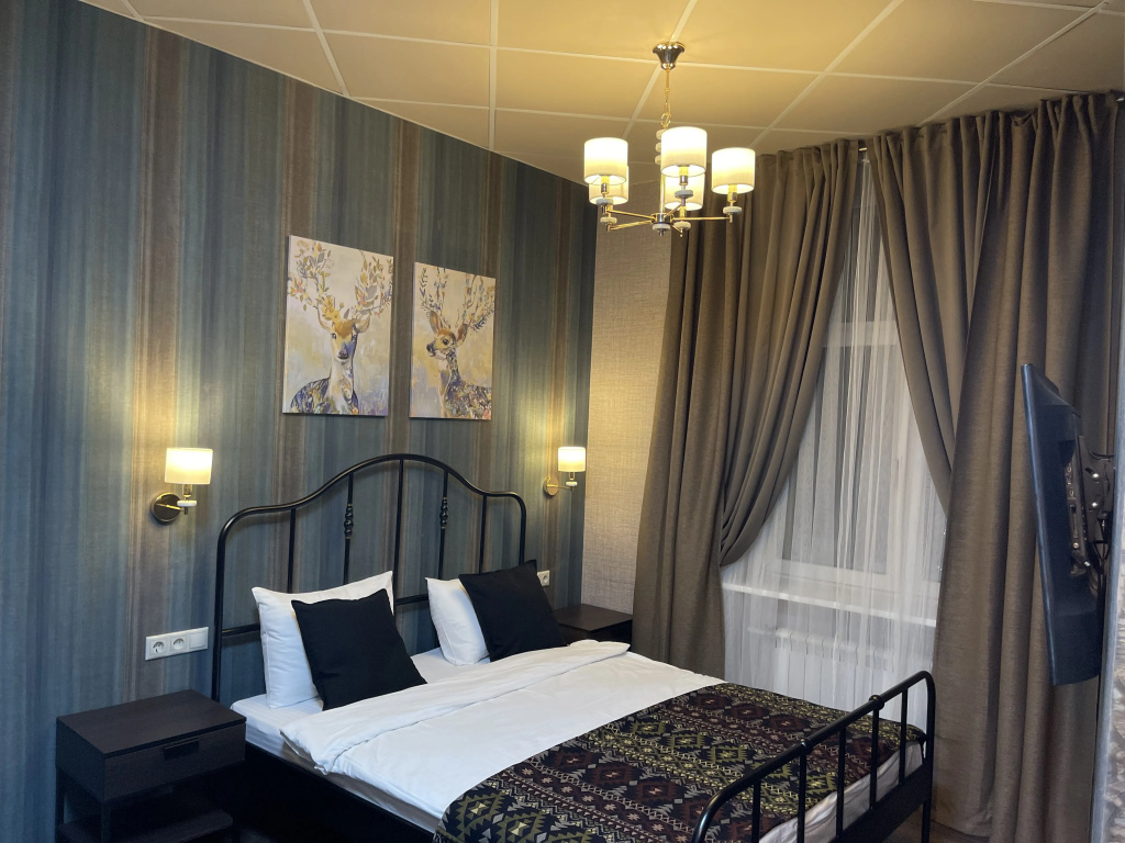Dyuzhina Boutique-hotel Room Type - Standard Romantic Double room full double bed