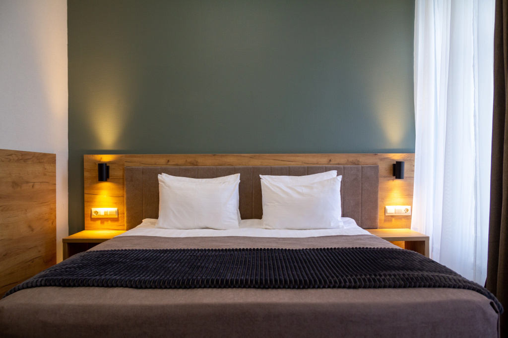 Comfort Double room with river view (full double bed)