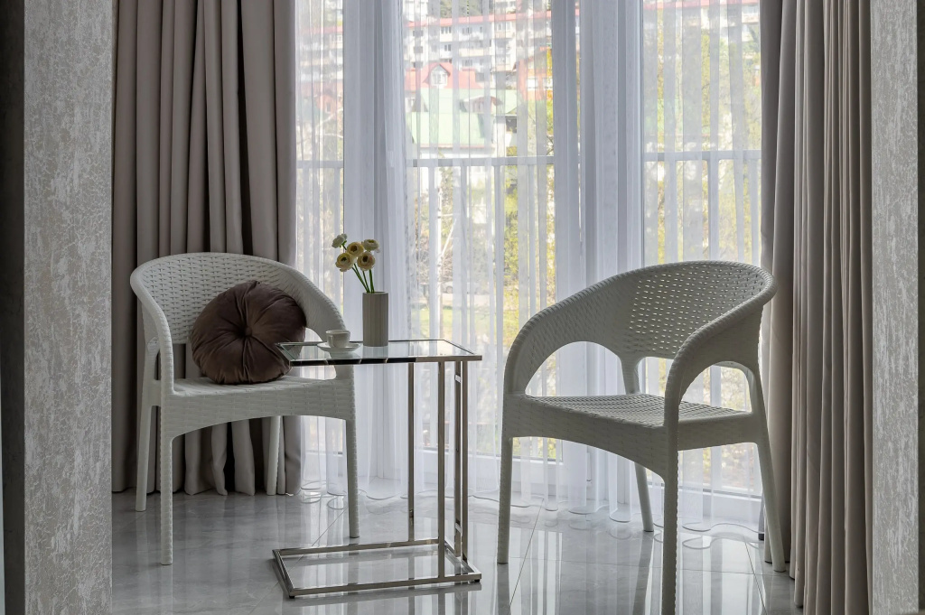 Отель Апартаменты Дом у Дендрария Red Apartments Нарцисс в Сочи