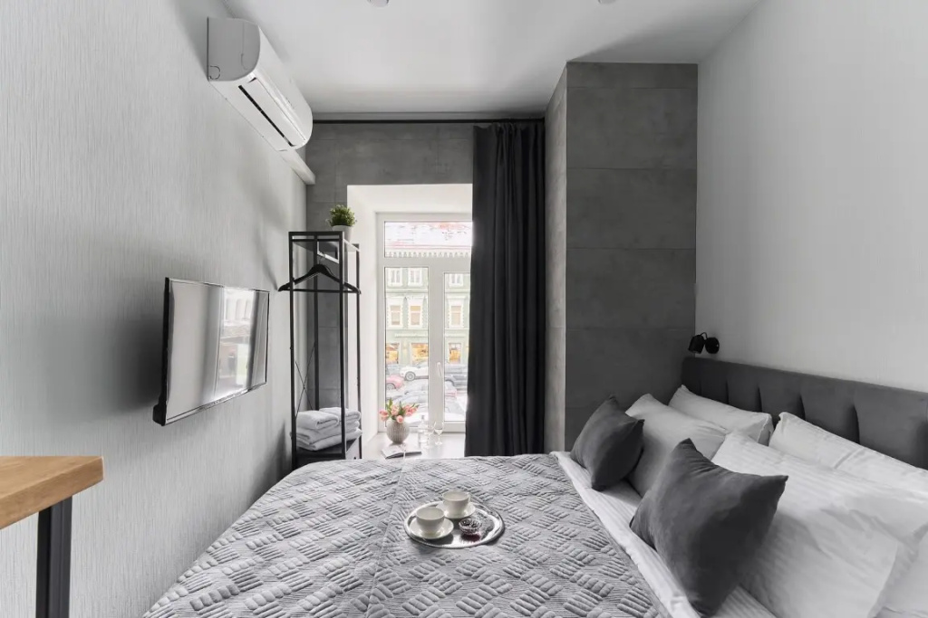 Апартаменты SMART LOFTS | Obsidian | 5 мин от метро Бауманская | Исторический дом — фото