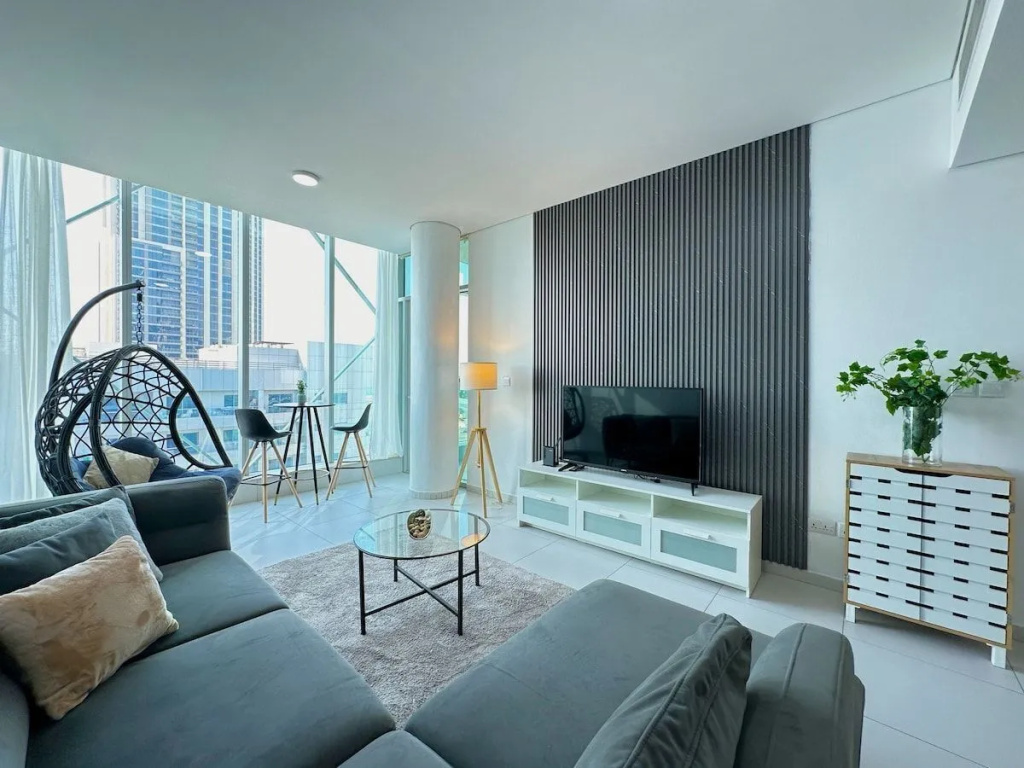 Квартира 7th Floor Sea & Canal View 1BR Near Beach — 2
