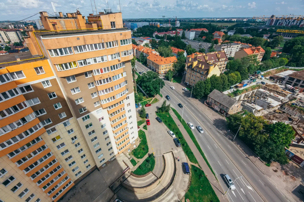 Квартира Двухкомнатная на 14 этаже — фото