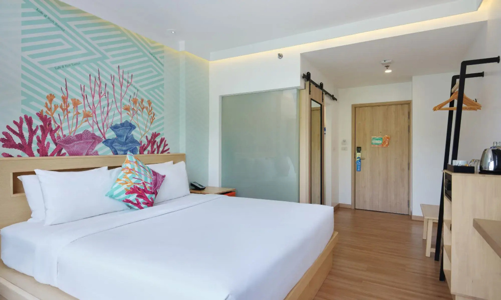 Lub d Koh Samui Chaweng Beach Room Type - The Duo - Deluxe Double room with balcony (full double bed)