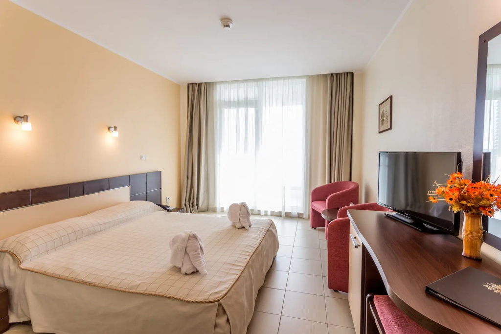 Standard Double room with balcony and with lake view (full double bed)