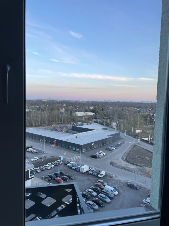 Отель Квартира Студия у Ржевского парка в Санкт-Петербурге