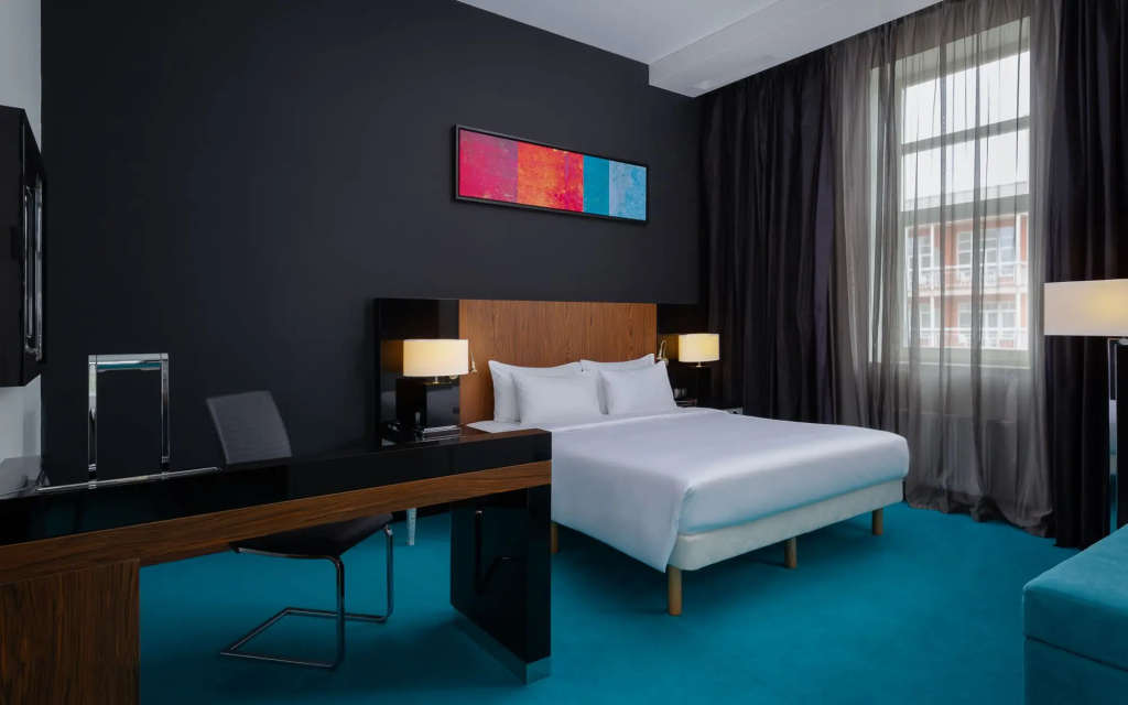 Radisson Zavidovo Hotel Room Type - Family Double Suite with balcony and with view full double bed