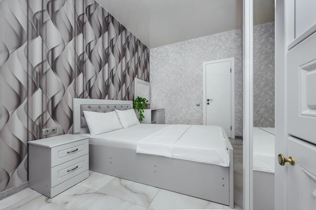 Двухместный люкс с террасой двуспальная кровать в Green rent