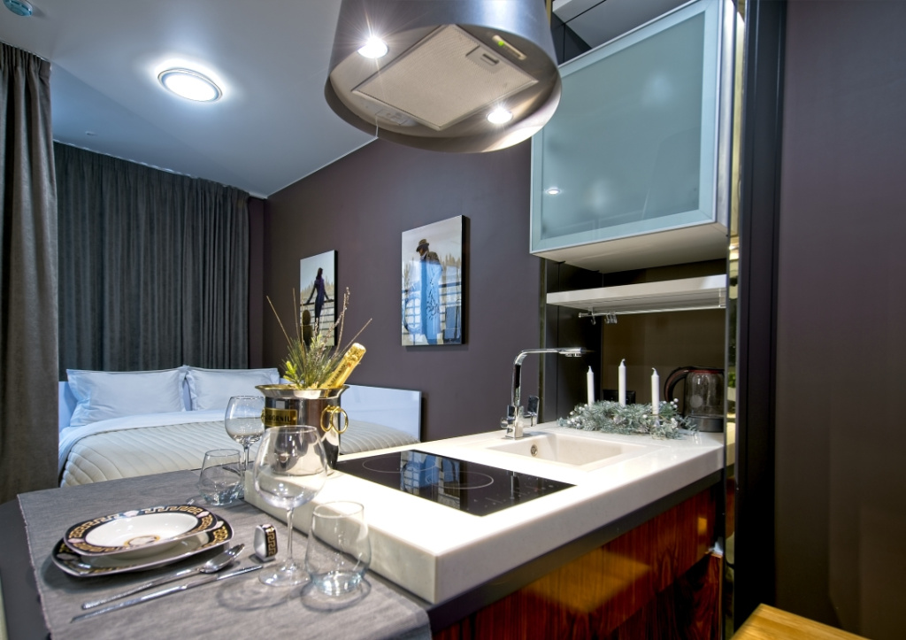 Апартаменты с Балконом и Видом на Город Elite Apartments — фото