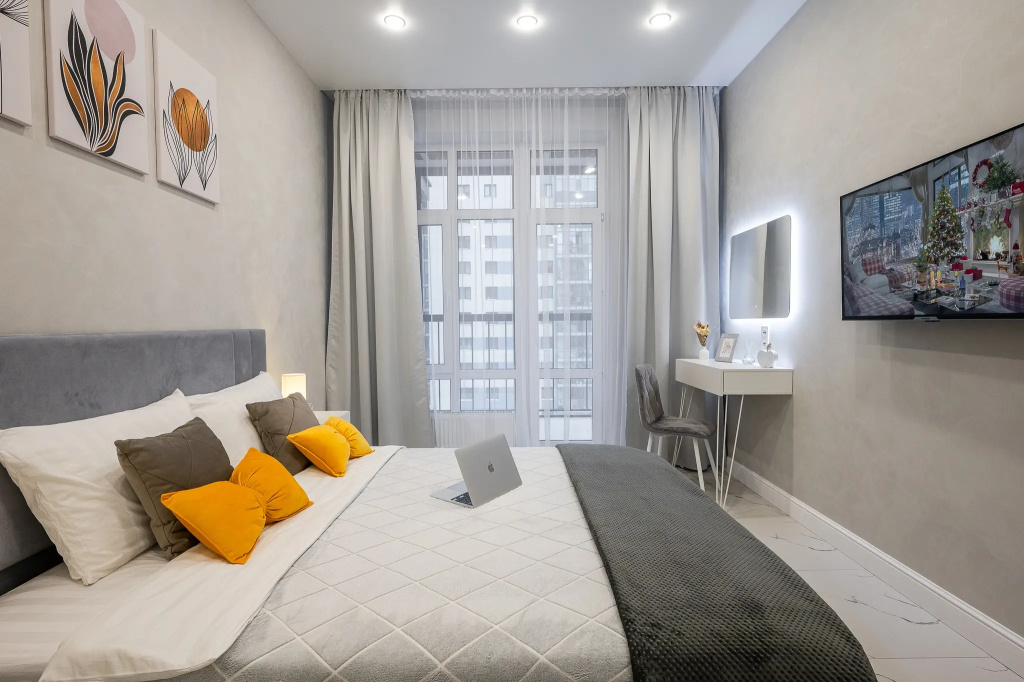 Апартаменты Дизайн у аквапарка Ривьера | My Home Aparts — фото