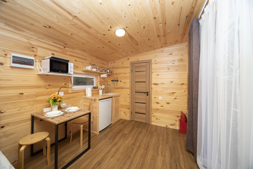 Частный дом База Отдыха Манский Фрейм - фото 5