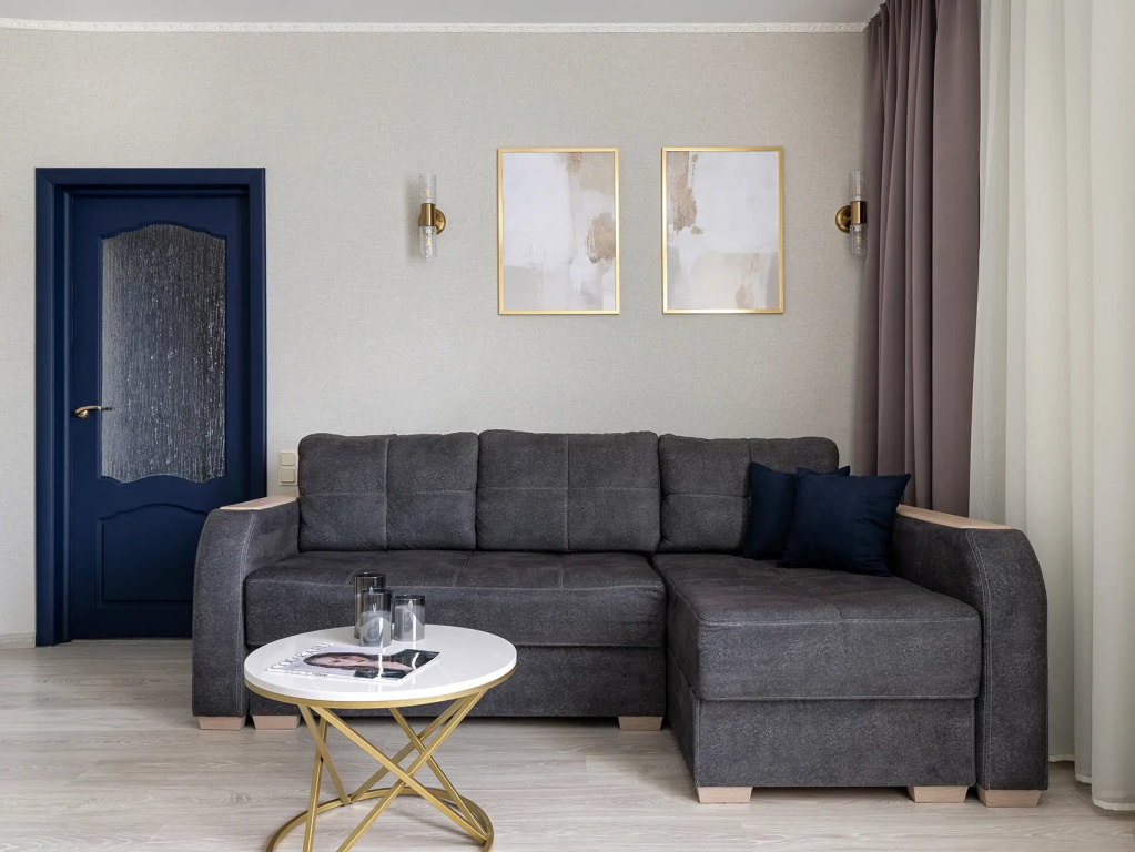 Квартира Myhome Yourhome на Кораблестроителей 32 к.3 — фото