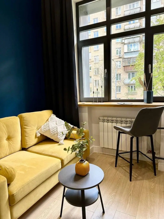 Апартаменты New Scandi Blue на Тульской — фото