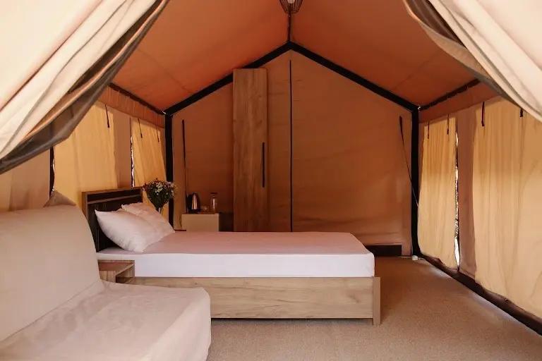 Standard Double Family room with courtyard view (full double bed)