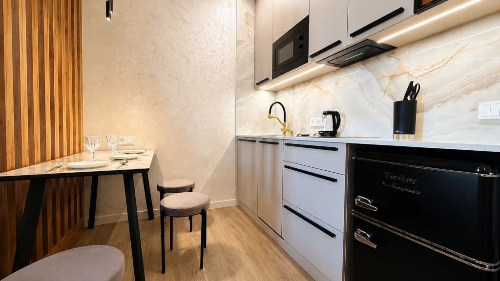 Квартира Просторная Студия 24 м² на Улице Ванеева — фото