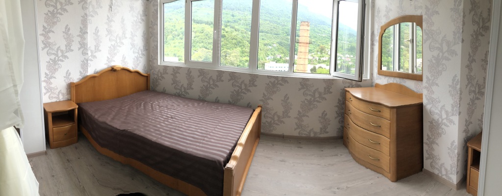 Шестиместные апартаменты с красивым видом из окна в Отдых у Татьяны