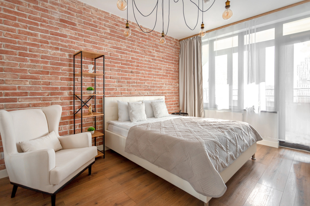 Апартаменты Lalapart Loft Style с лоджией и отдельной кухней в ЖК Савеловский Сити — фото
