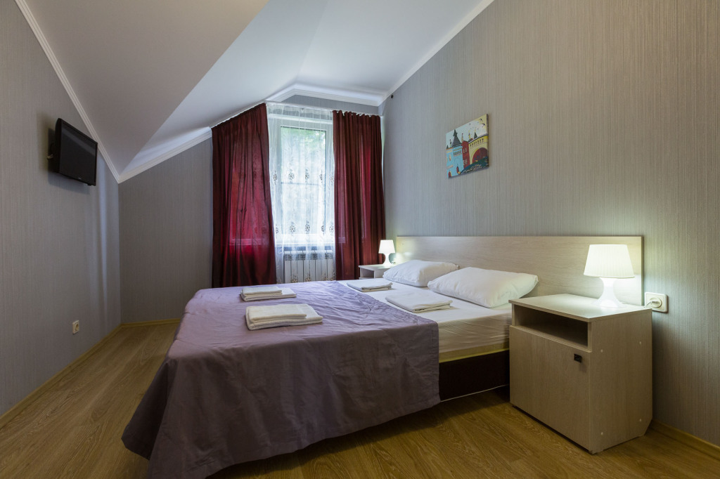 Двухместный номер Economy двуспальная кровать в Ника