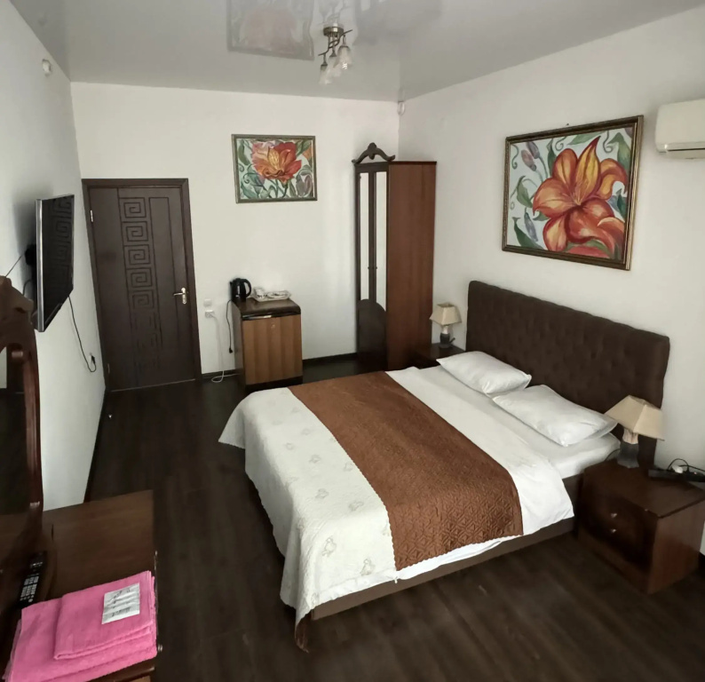 Standard Double room with city view (full double bed)