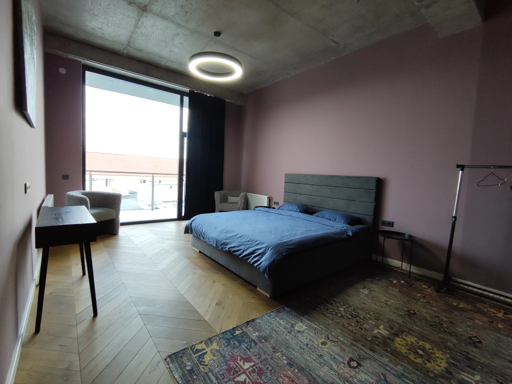 Апартаменты с 3 комнатами с балконом и с красивым видом из окна в Апарт-отель Residence Graphite