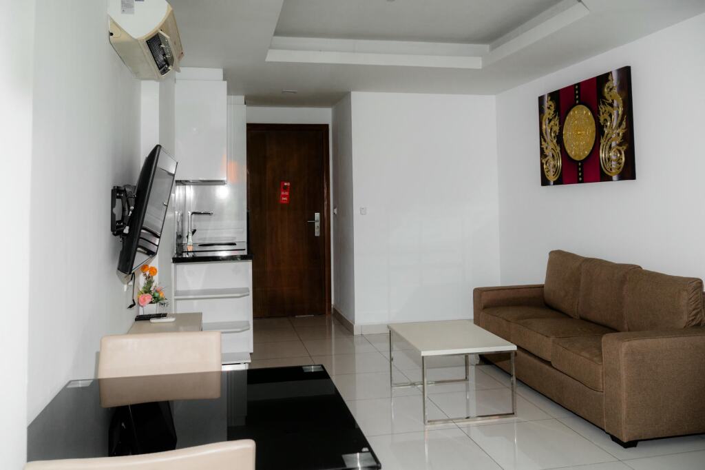 Апартаменты с 2 комнатами с балконом в Апарт-отель C-View Residence by Apartwell