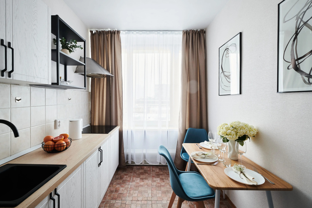 Квартира GM Apartments Стильная Трехкомнатная с видом на Новый Арбат — фото